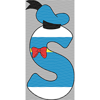 Cartoon letters-CL 178